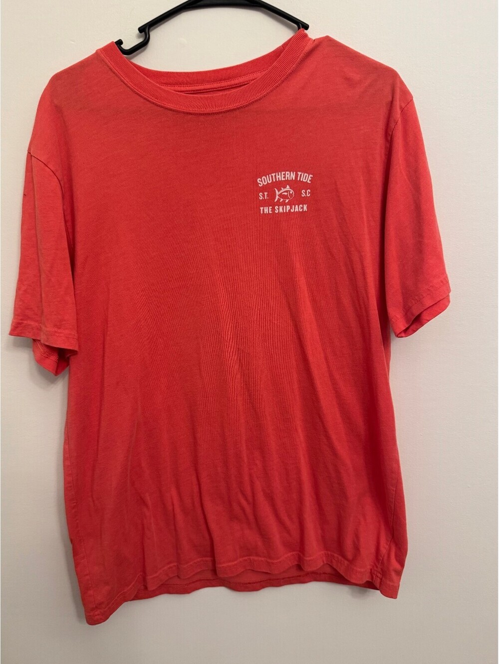 Southern Tide coral graphic T-shirt
